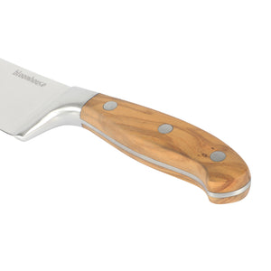 Bloomhouse 8 Inch Chef Knife made with Olive Wood and German Steel