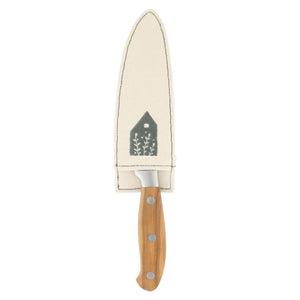 Bloomhouse 5 Inch Utility Knife made with Olive Wood and German Steel