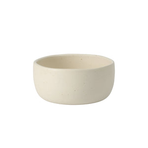 Corsica Clay - 12-Piece Dinnerware Set - Reactive Glaze Stoneware, Sea Salt White