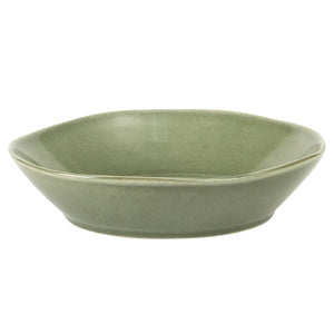 Montecito Breeze - 16-Piece Dinnerware Set for 4 - Reactive Glaze Stoneware - Cyprus Sage Green