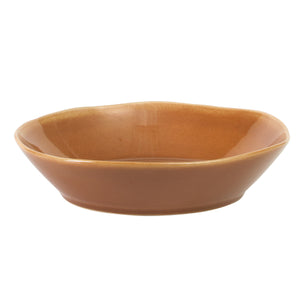 Montecito Breeze - 16-Piece Dinnerware Set for 4 - Reactive Glaze Stoneware - Terracotta Canyon