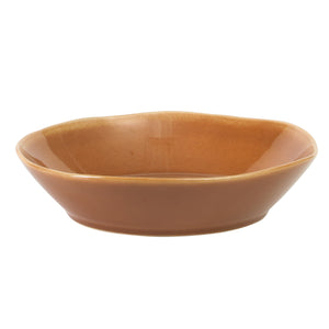 Montecito Breeze - 16-Piece Dinnerware Set for 4 - Reactive Glaze Stoneware, Terracotta Canyon