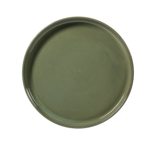 Bloomhouse - Two Time Oprah's Favorite Things WInner - Santorini Mist 16 Piece Double Bowl Terracotta Dishes Reactive Glaze Plates and Bowls Dinnerware Set - Assorted Colors - Service for 4