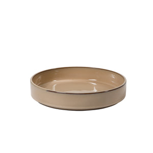 Bloomhouse - Two Time Oprah's Favorite Things WInner - Santorini Mist 16 Piece Double Bowl Terracotta Dishes Reactive Glaze Plates and Bowls Dinnerware Set - Assorted Colors - Service for 4