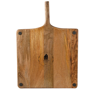 Square Charcuterie Board with Handle - Mango Wood