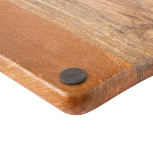 Rectangular Charcuterie Board with Handle - Mango Wood