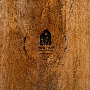 Rectangular Charcuterie Board with Handle - Mango Wood