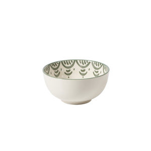 Valencia Flor - 16-Piece Dinnerware Set for 4, Fern Green