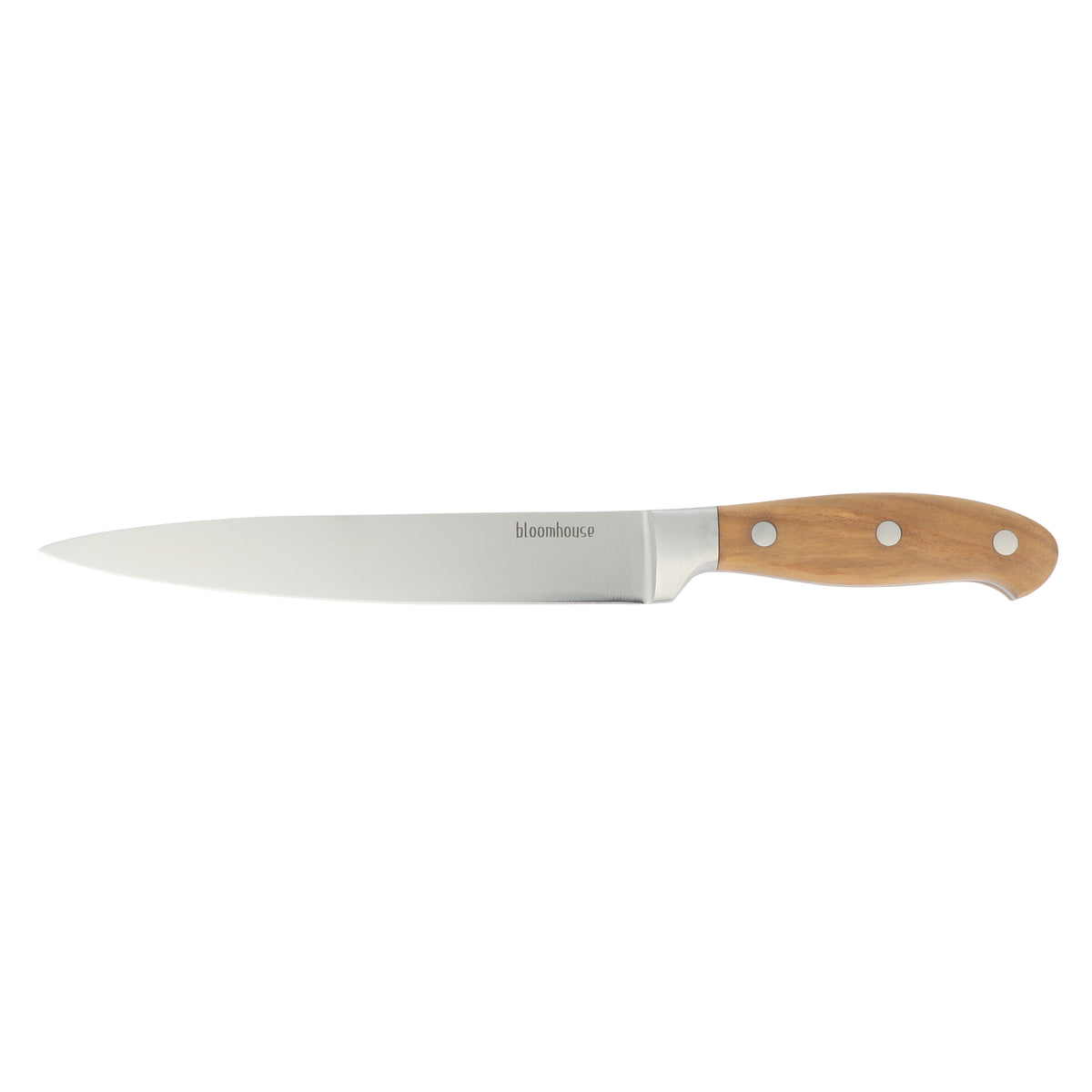 Bloomhouse 8 Inch Slicer Knife Made With Olive Wood And German Steel