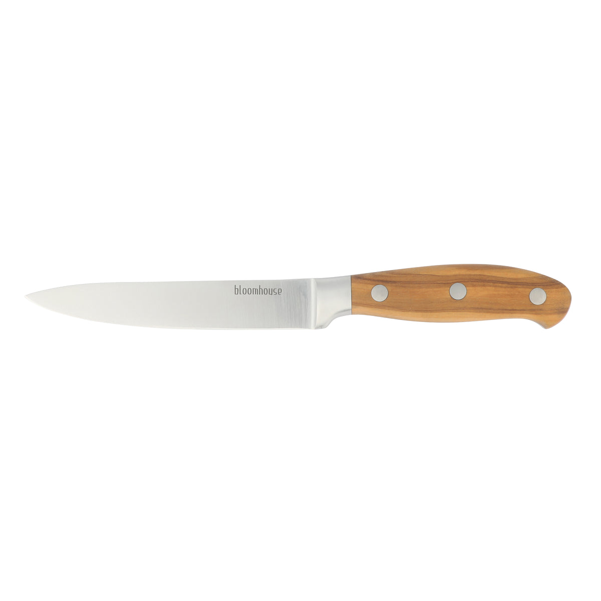 Bloomhouse 5 Inch Utility Knife made with Olive Wood and German Steel -  bloomhousecollection