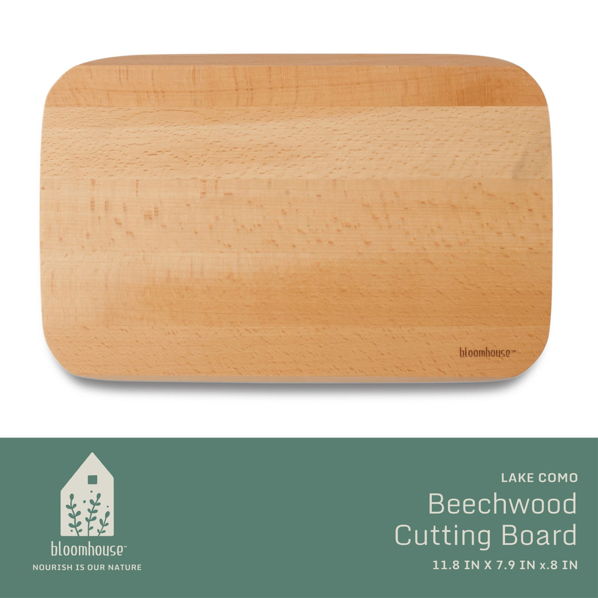 Bloomhouse Oil Coated Italian Beech Wood Cutting Board