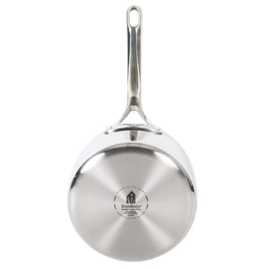 Bloomhouse 3-QT Triply Stainless Steel Sauce Pan w/ Non-Stick Non-Toxic Pro Ceramic Interior