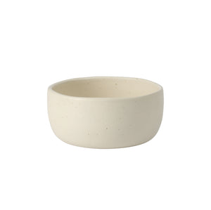 Corsica Clay - 12-Piece Dinnerware Set - Reactive Glaze Stoneware - Sea Salt White