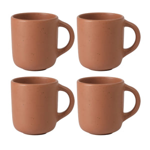 Bloomhouse Corsica Clay 4 Piece Mug Set