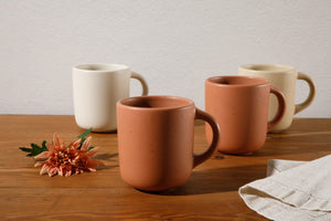 Bloomhouse Corsica Clay 4 Piece Mug Set