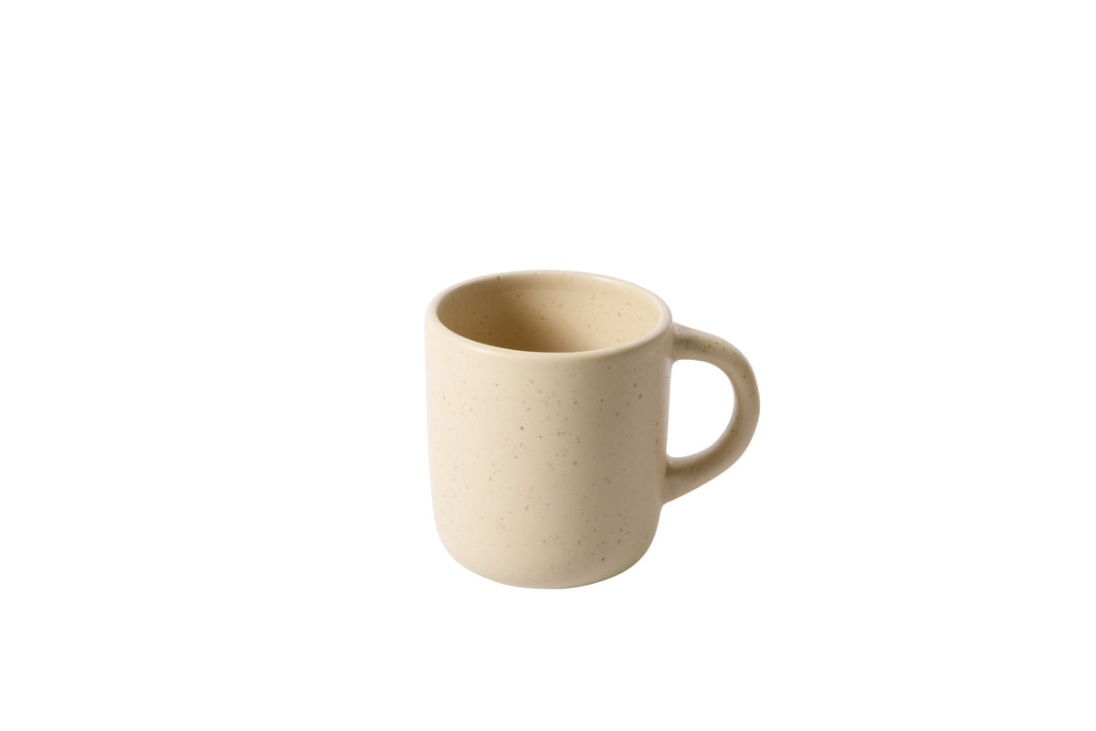 Corsica Clay 4 Piece Mug Set, Cappuccino Cream