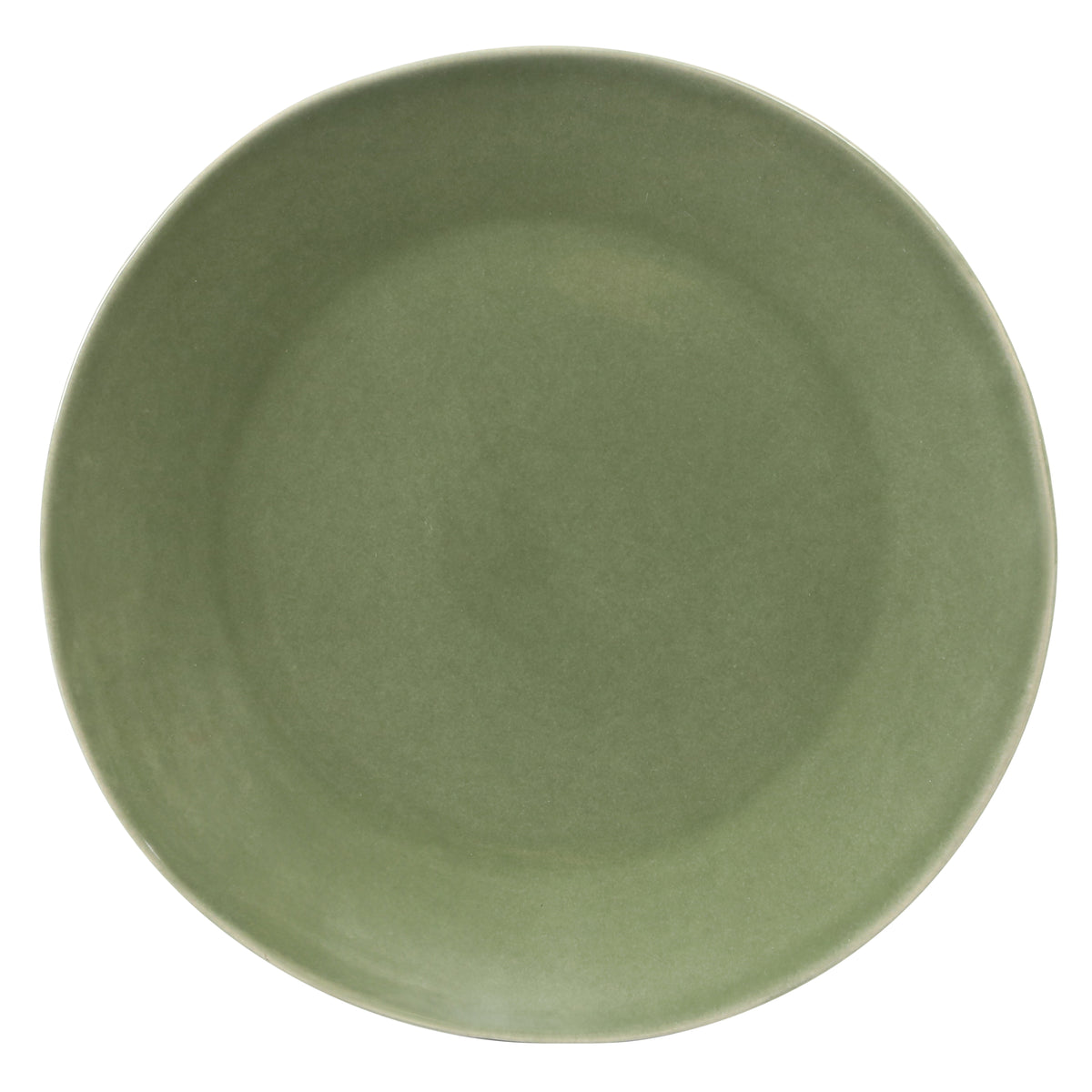 Montecito Breeze - 16-Piece Dinnerware Set for 4 - Reactive Glaze Stoneware - Cyprus Sage Green