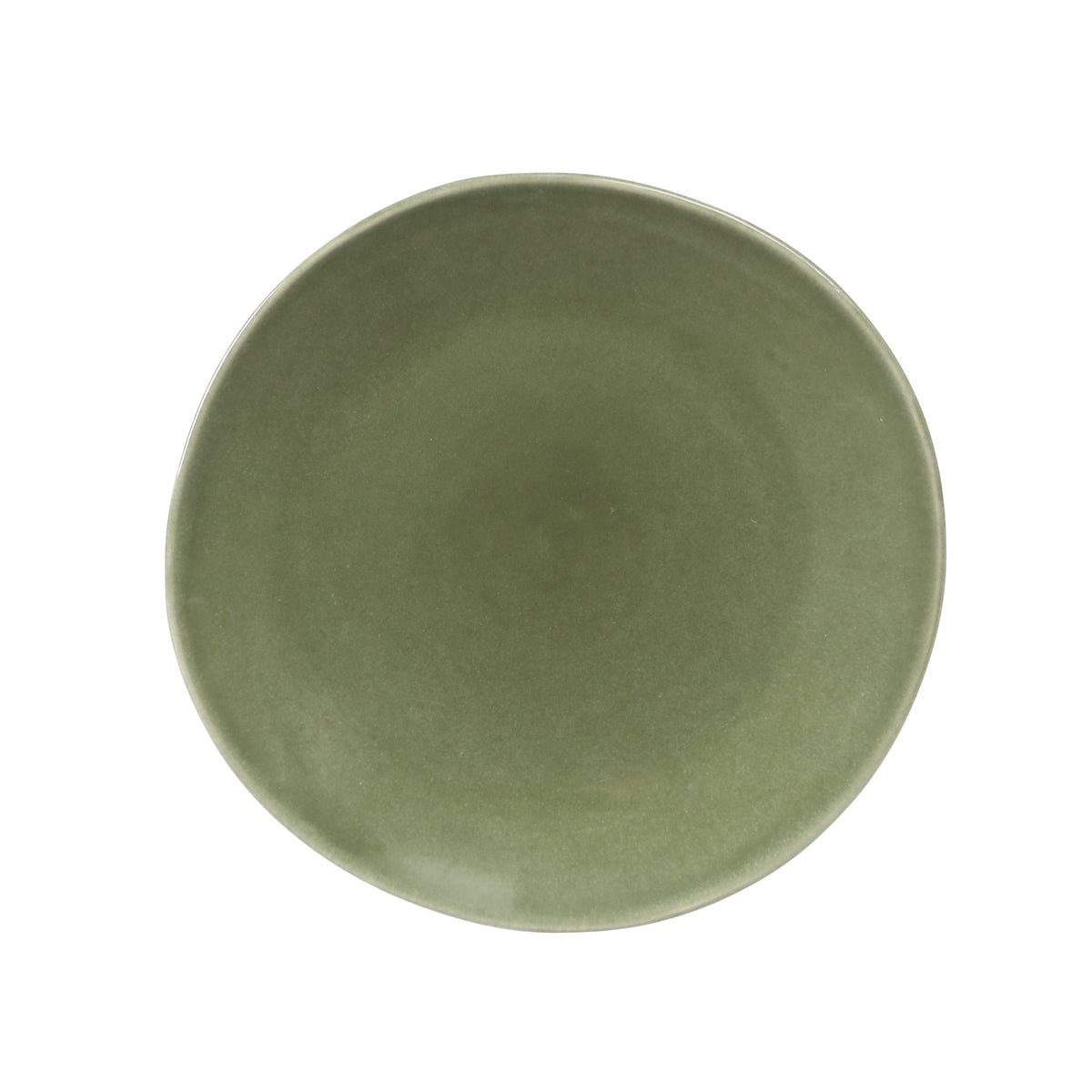 Montecito Breeze - 16-Piece Dinnerware Set for 4 - Reactive Glaze Stoneware - Cyprus Sage Green