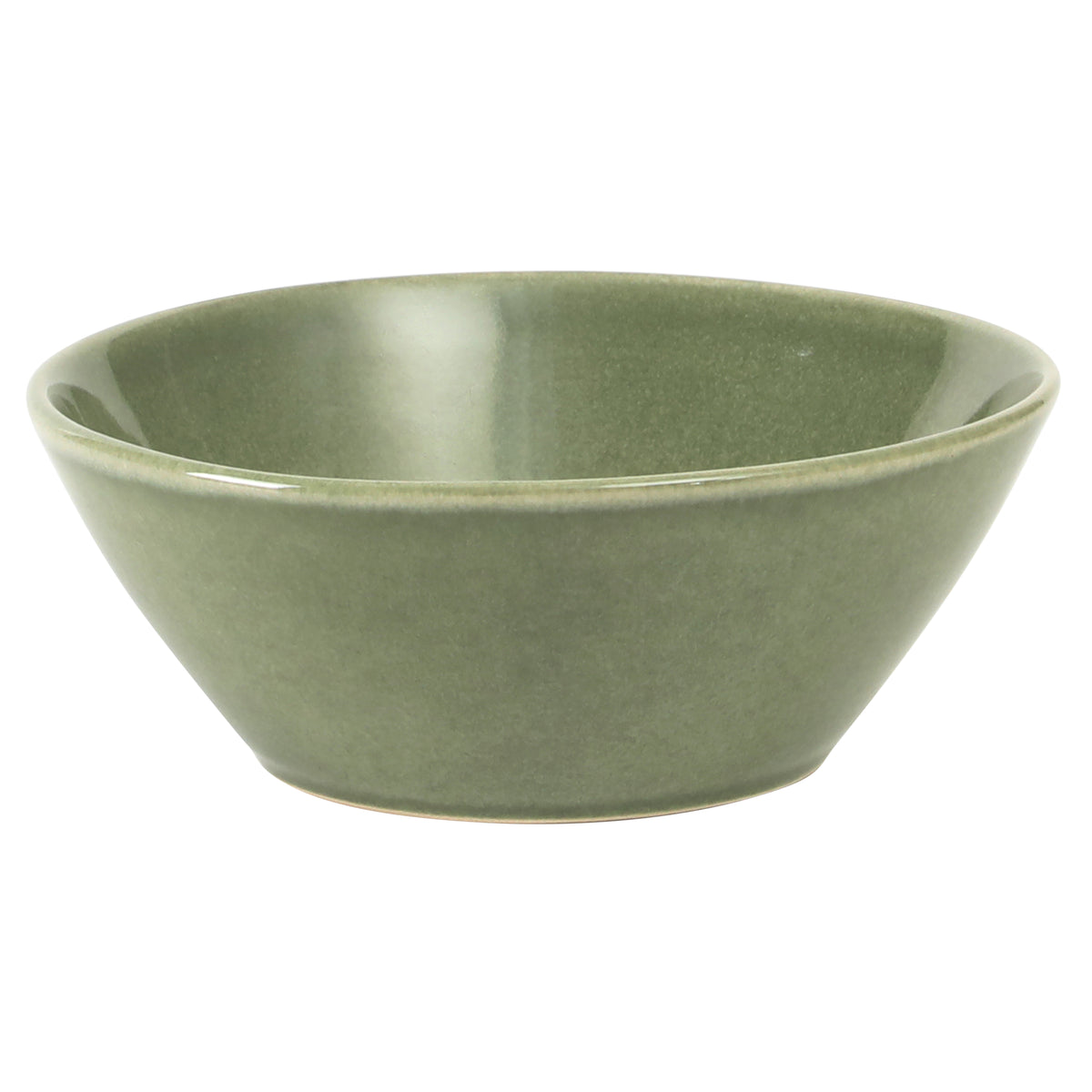 Montecito Breeze - 16-Piece Dinnerware Set for 4 - Reactive Glaze Stoneware - Cyprus Sage Green