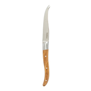 Bloomhouse 2-Piece German Steel Cheese Knife Set with Olive Wood Handles – Artisan Soft & Hard Cheese Knives for Charcuterie, Grazing Boards & Entertaining