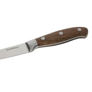 3.5 Inch Paring Knife - German Steel with Walnut Wood Forged Handle
