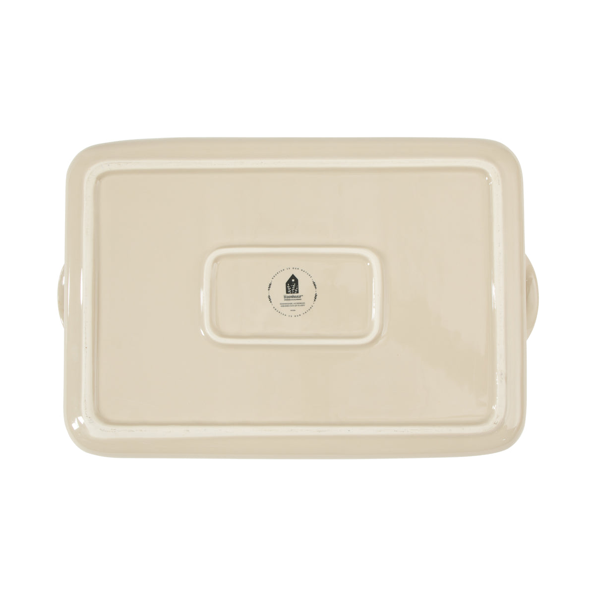 3-Piece 9x13 Inch Ceramic Bakeware Set with Olive Wood Tools - Linen Taupe