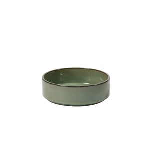 Bloomhouse - Two Time Oprah's Favorite Things WInner - Santorini Mist 16 Piece Double Bowl Terracotta Dishes Reactive Glaze Plates and Bowls Dinnerware Set - Assorted Colors - Service for 4