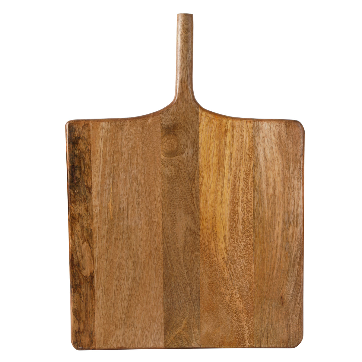 Square Charcuterie Board with Handle - Mango Wood