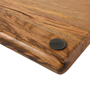 Square Charcuterie Board with Handle - Mango Wood