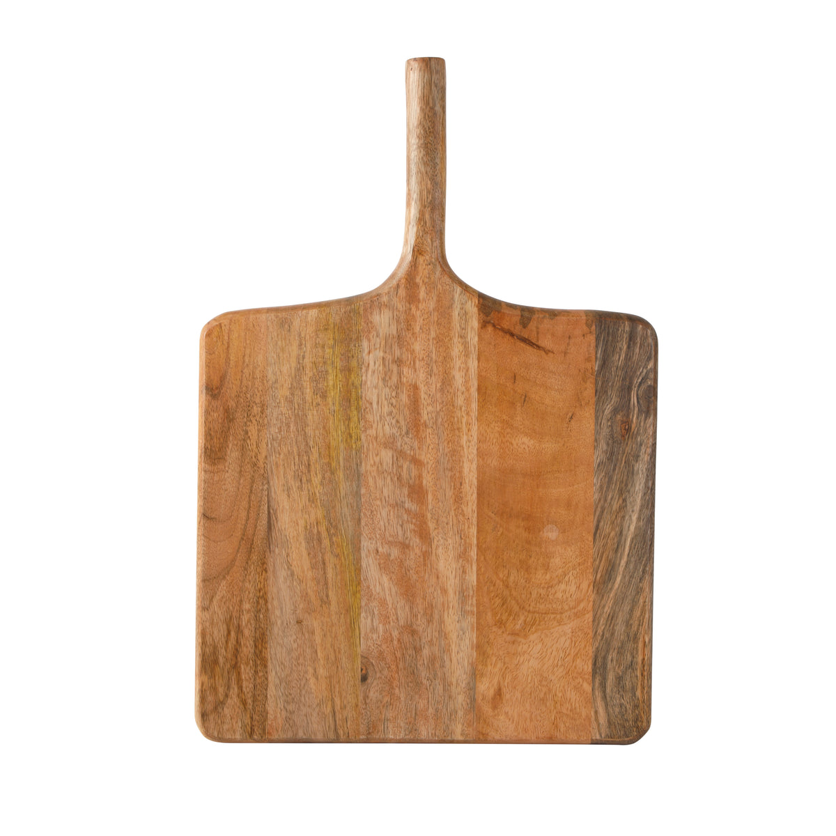 Square Charcuterie Board with Handle - Mango Wood