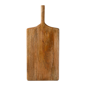 Rectangular Charcuterie Board with Handle - Mango Wood