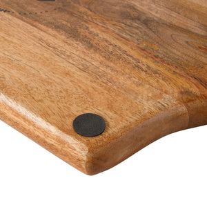 Rectangular Charcuterie Board with Handle - Mango Wood